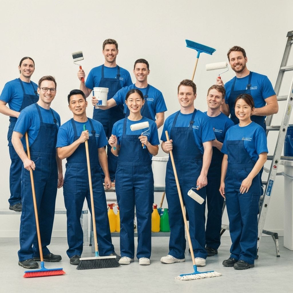 Alice Painting & Cleaning team