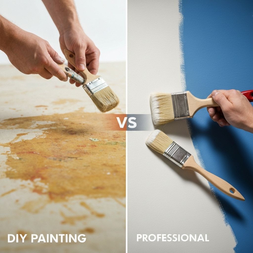 Interior Painting: DIY vs. Professional Services