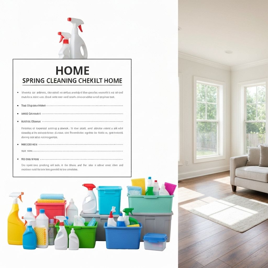 Spring Cleaning Checklist for Florida Homes